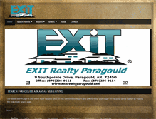 Tablet Screenshot of exitrealtyparagould.com